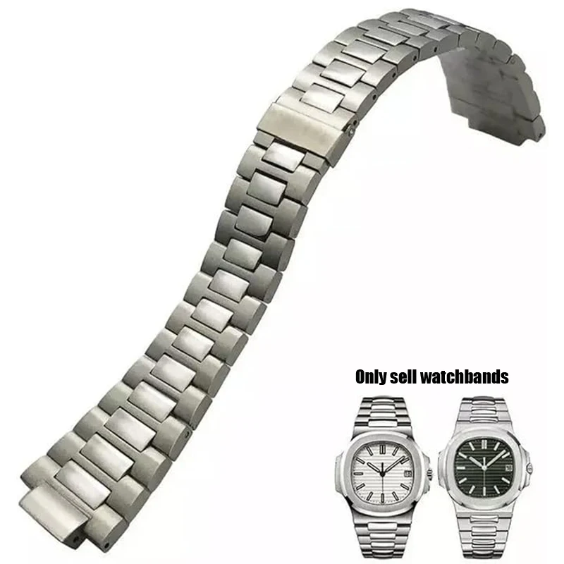 Patek Philippe Watch Nautilus - 25X13mm Stainless Steel Watch Strap Bracelet