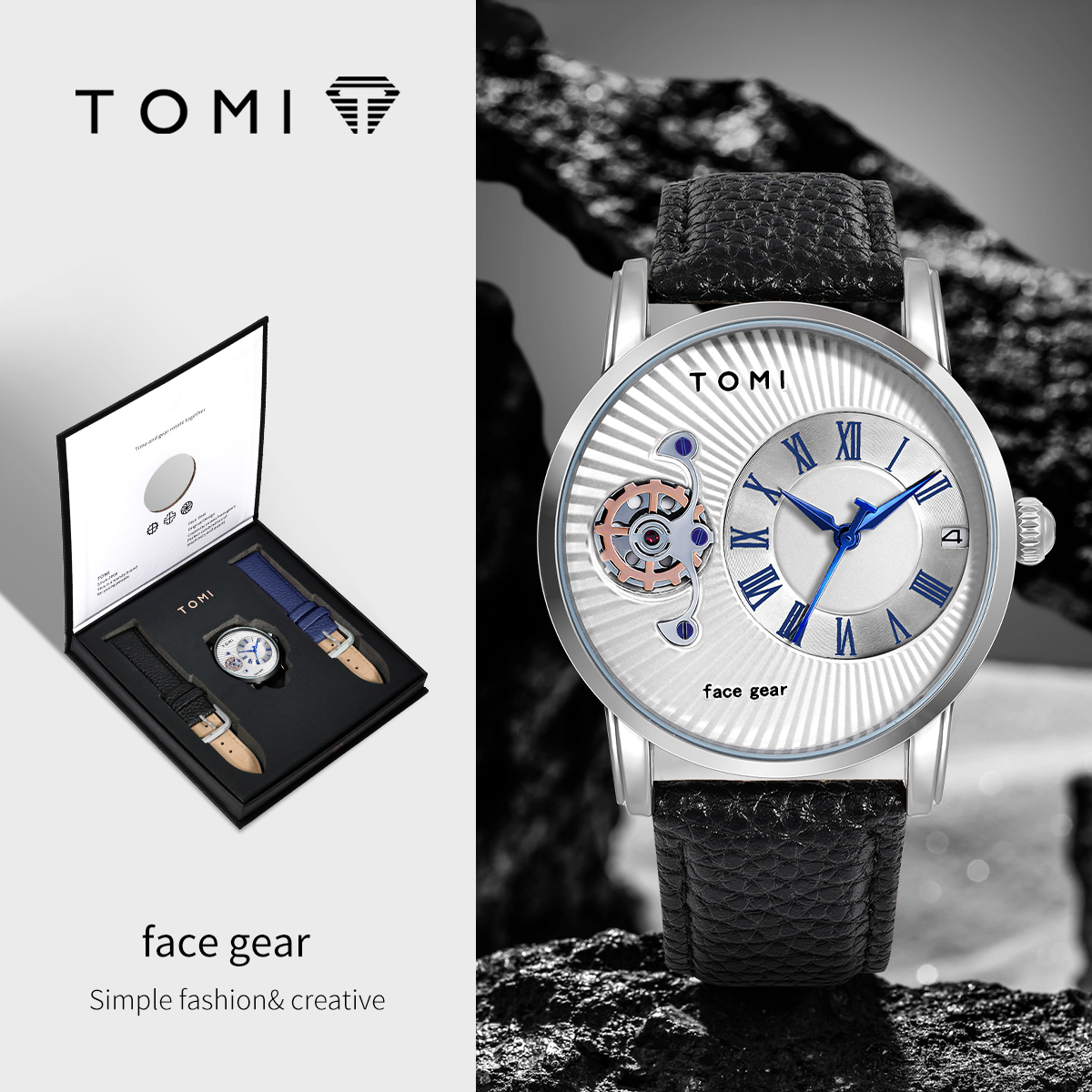 TOMI Classic Minimalist Men's  - đánh giá và giá Omega Watch Constellation