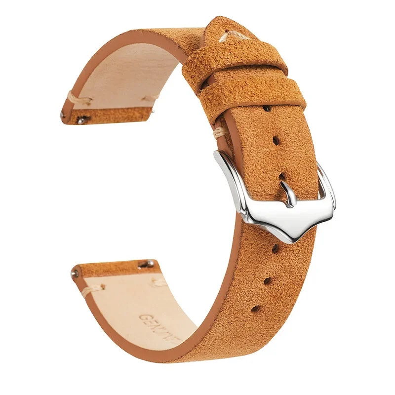 Vintage Soft Suede Watch Band  - đánh giá và giá Suede Strap Watch
