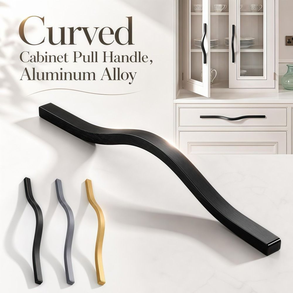 Aluminum Alloy Cabinet Pull Ha - đánh giá và giá Curved Spring Bar