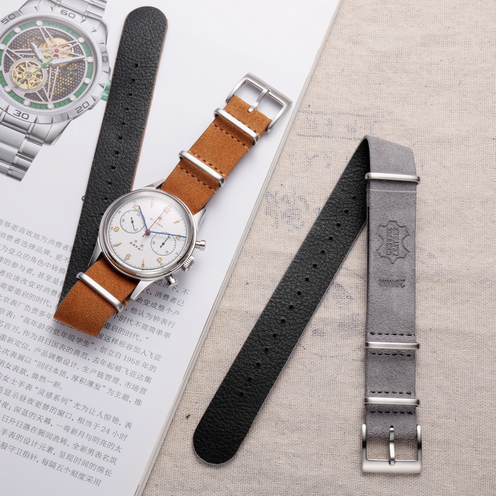 HEMSUT Chính Hãng Dây Da Dây D - đánh giá và giá Suede Strap Watch