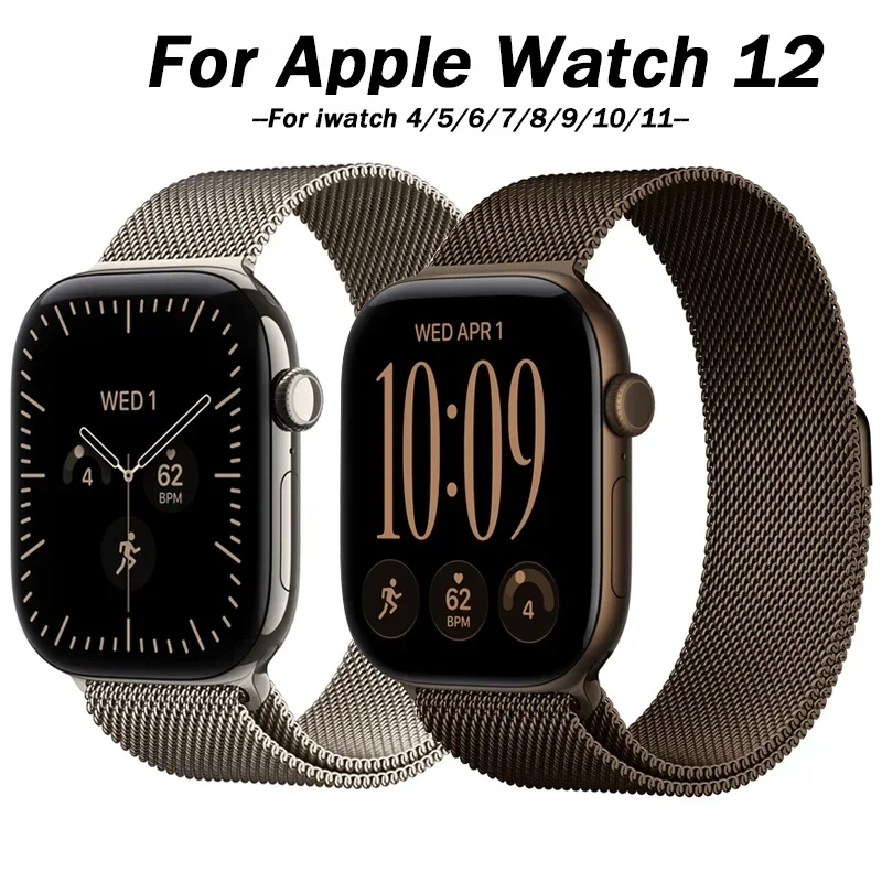 For Apple Watch 12 Strap 42mm  - đánh giá và giá Milanese Loop Magnetic
